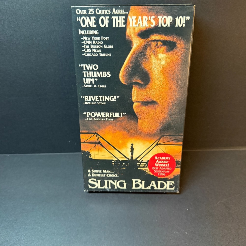 Sling Blade 1996 VHS Billy Bob Thornton Miramax