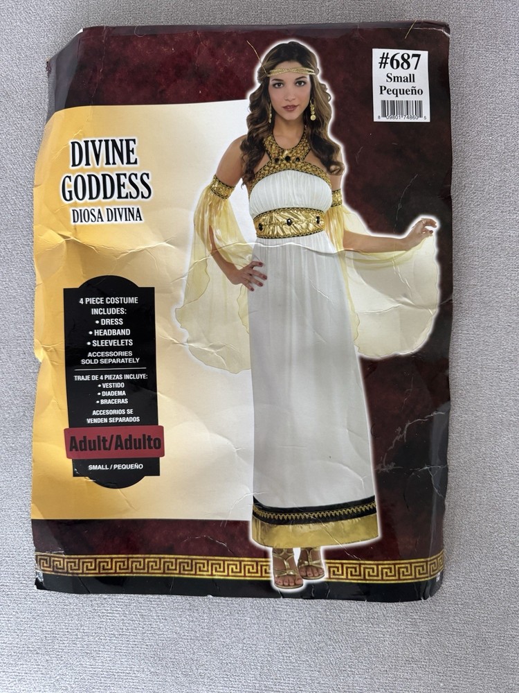 Divine goddess women’s adult sexy Halloween costume size small 2-4