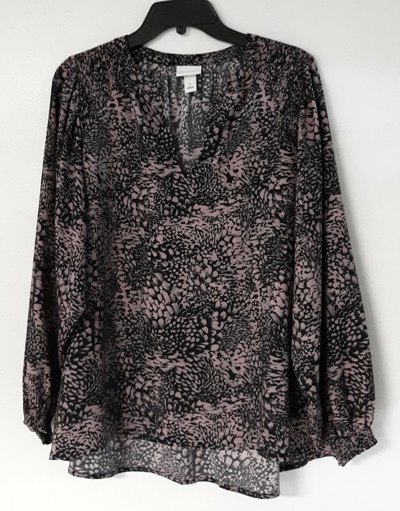 Ava & Viv Women's Long Sleeve Pullover Blouse in Size X