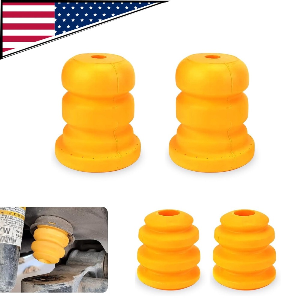 4x Control Arm Bump Stops for 2007-2014 Chevy Silverado 1500 & GMC Sierra 1500