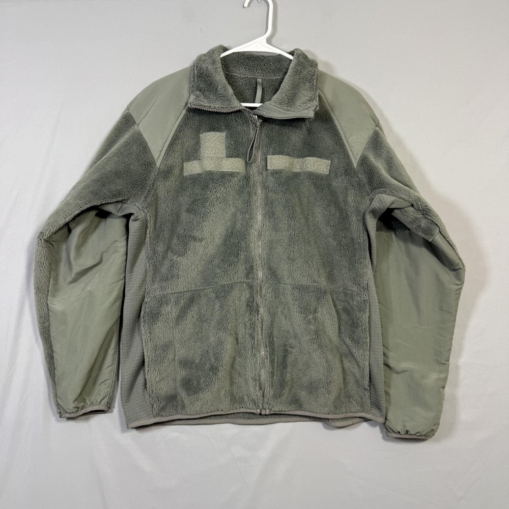 Peckham Polartec Fleece Jacket Mens Small Regular Green Cold Weather GEN III USA