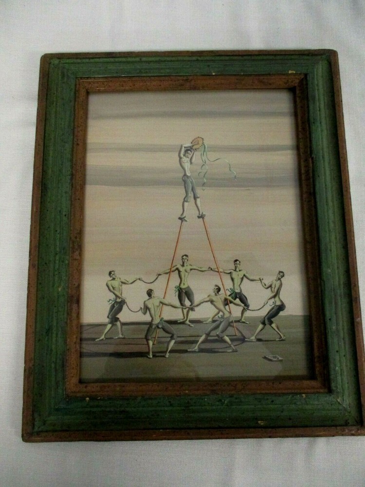 SIGNED ROGERS TURNER WATERCOLOR PAINTING 