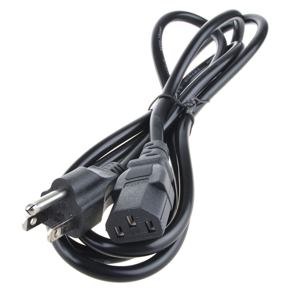 AC Power Cord Cable For Lenovo ThinkVision E22-28 E22-30 S22e-20 LED Monitor US