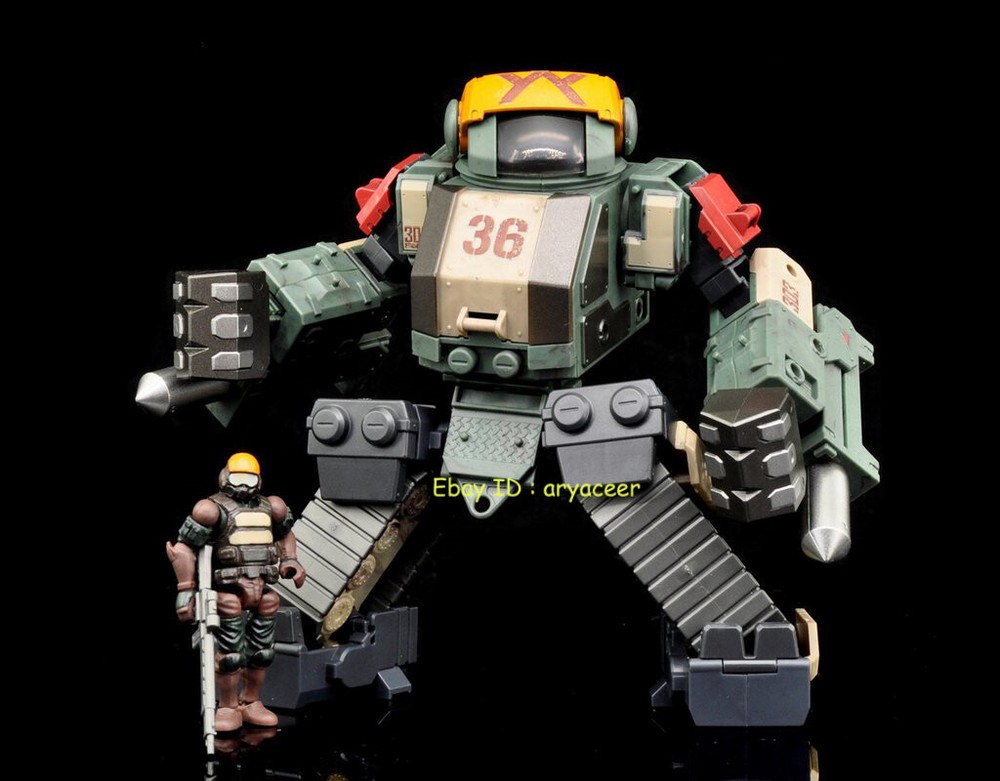 Acid Rain World BW2 01 Marine Sieger Stronghold ST2M 1/28 Action Figure In Stock-image