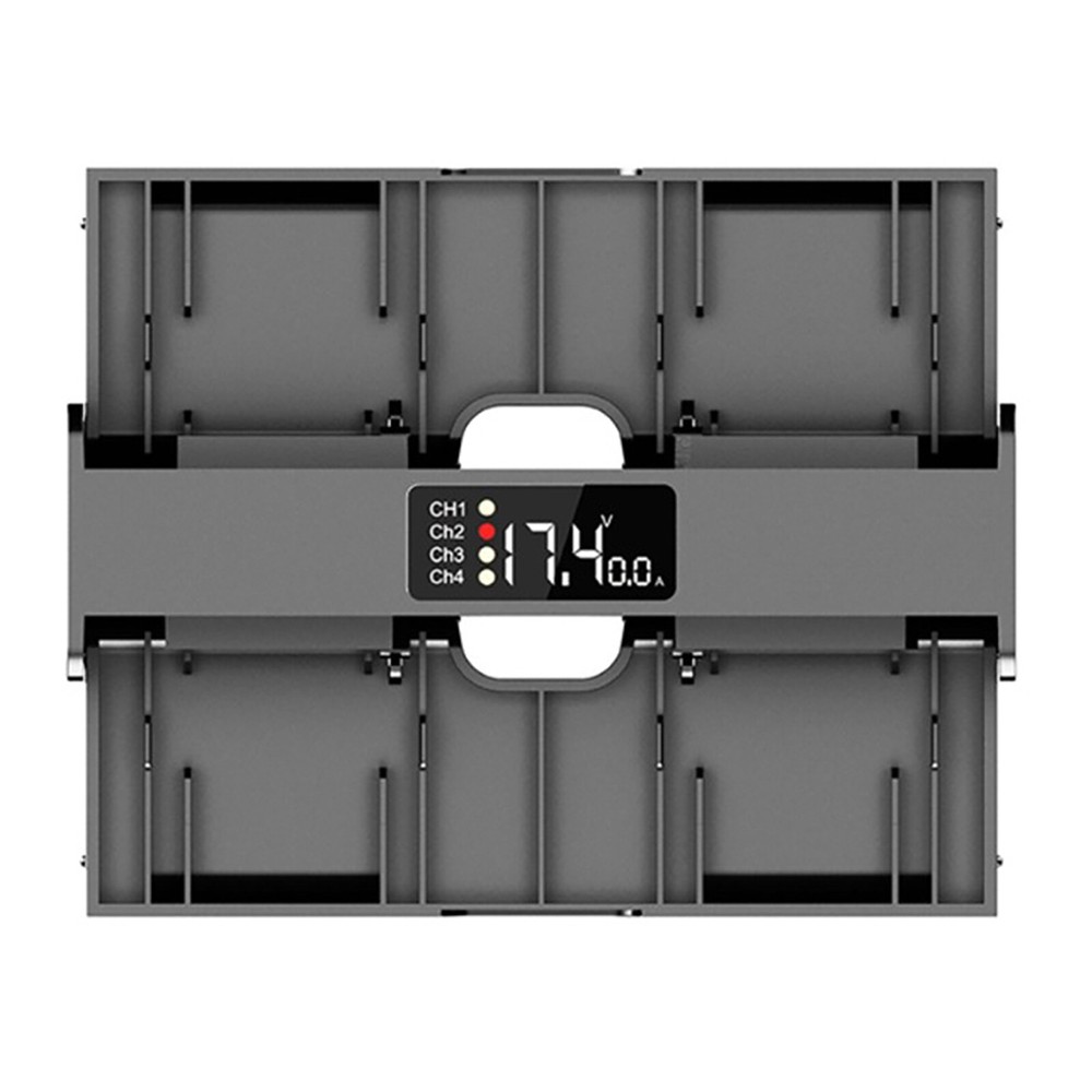 4-in-1 Portable Smart LED Battery Charger Hub for DJI Mavic 2 Pro & Zoom