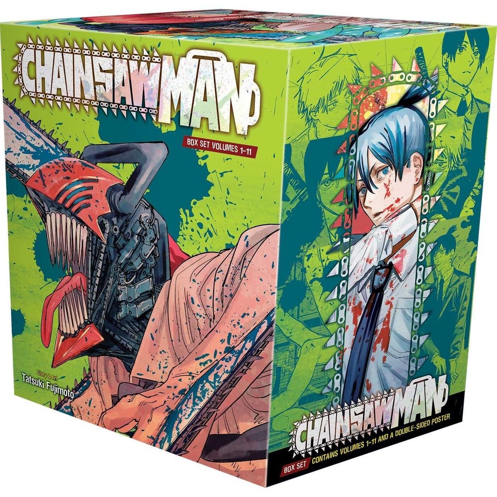 NEW Chainsaw Man Box Set: Includes volumes 1-11 by Tatsuki Fujimoto