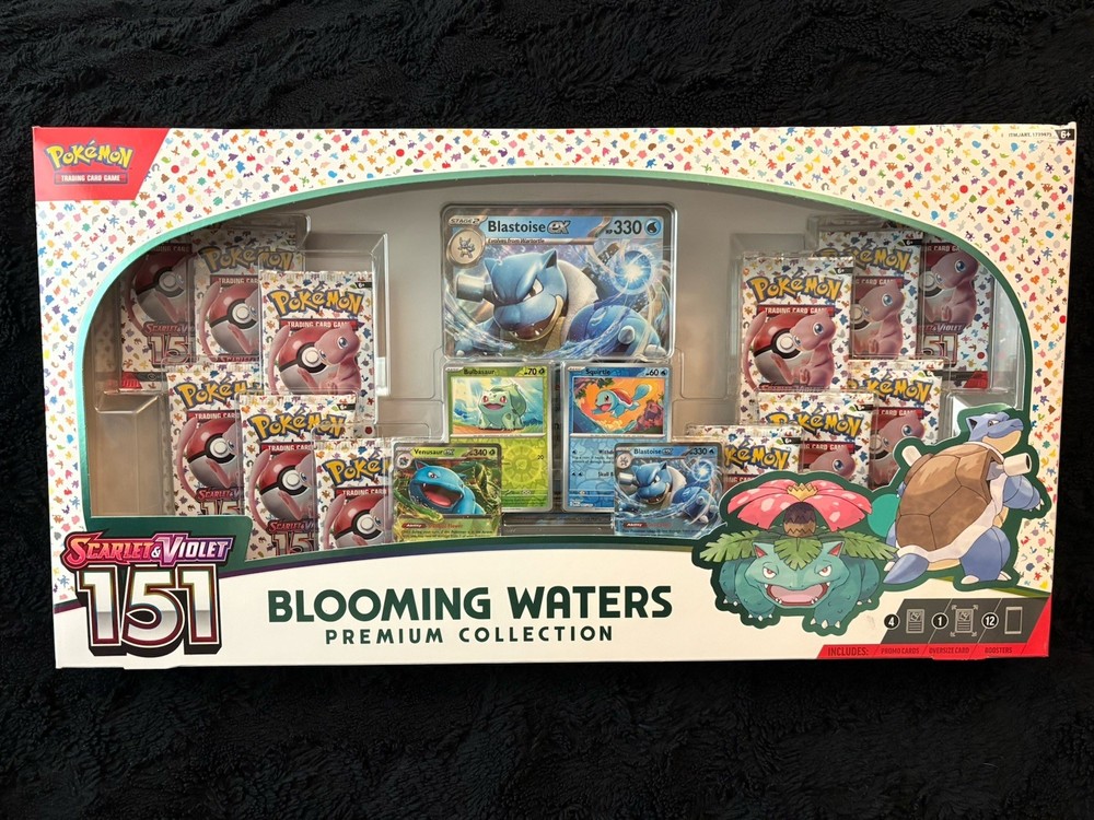 Pokémon Scarlet & Violet 151 Blooming Waters Premium Collection Box