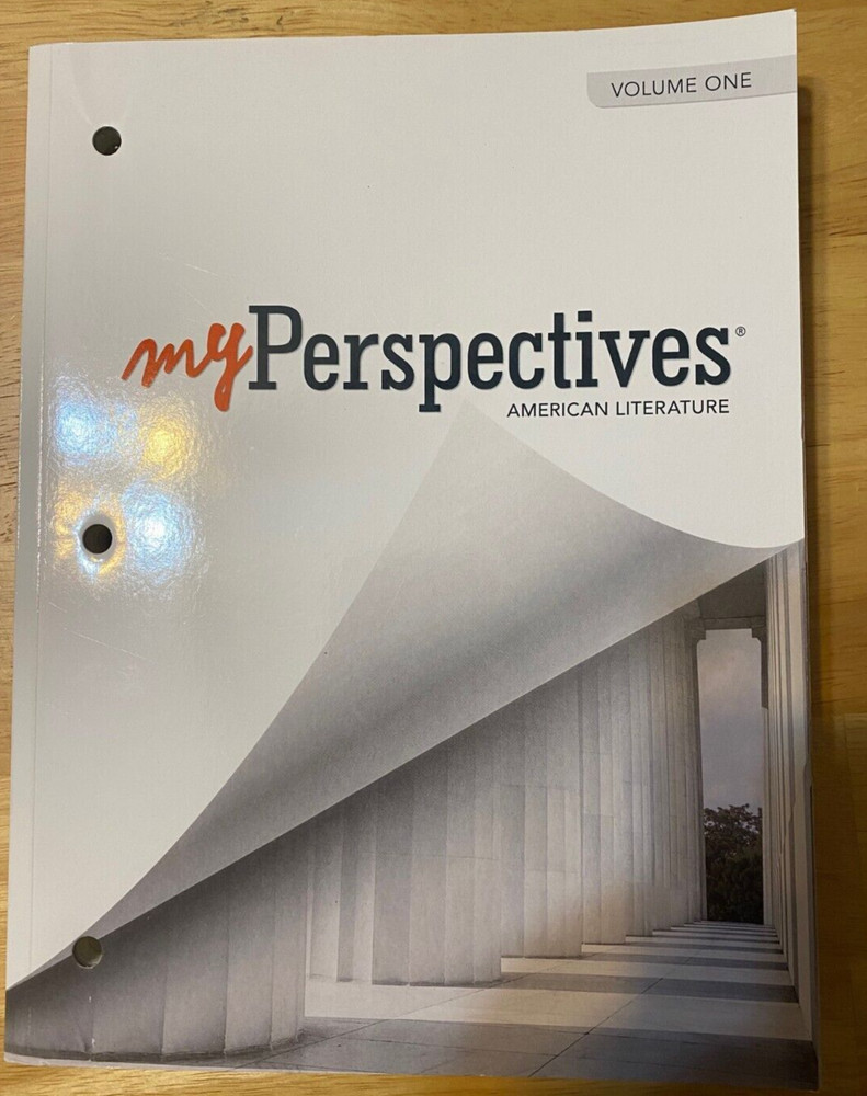 My Perspectives Student Edition Volume 1 by Savvas American Literature