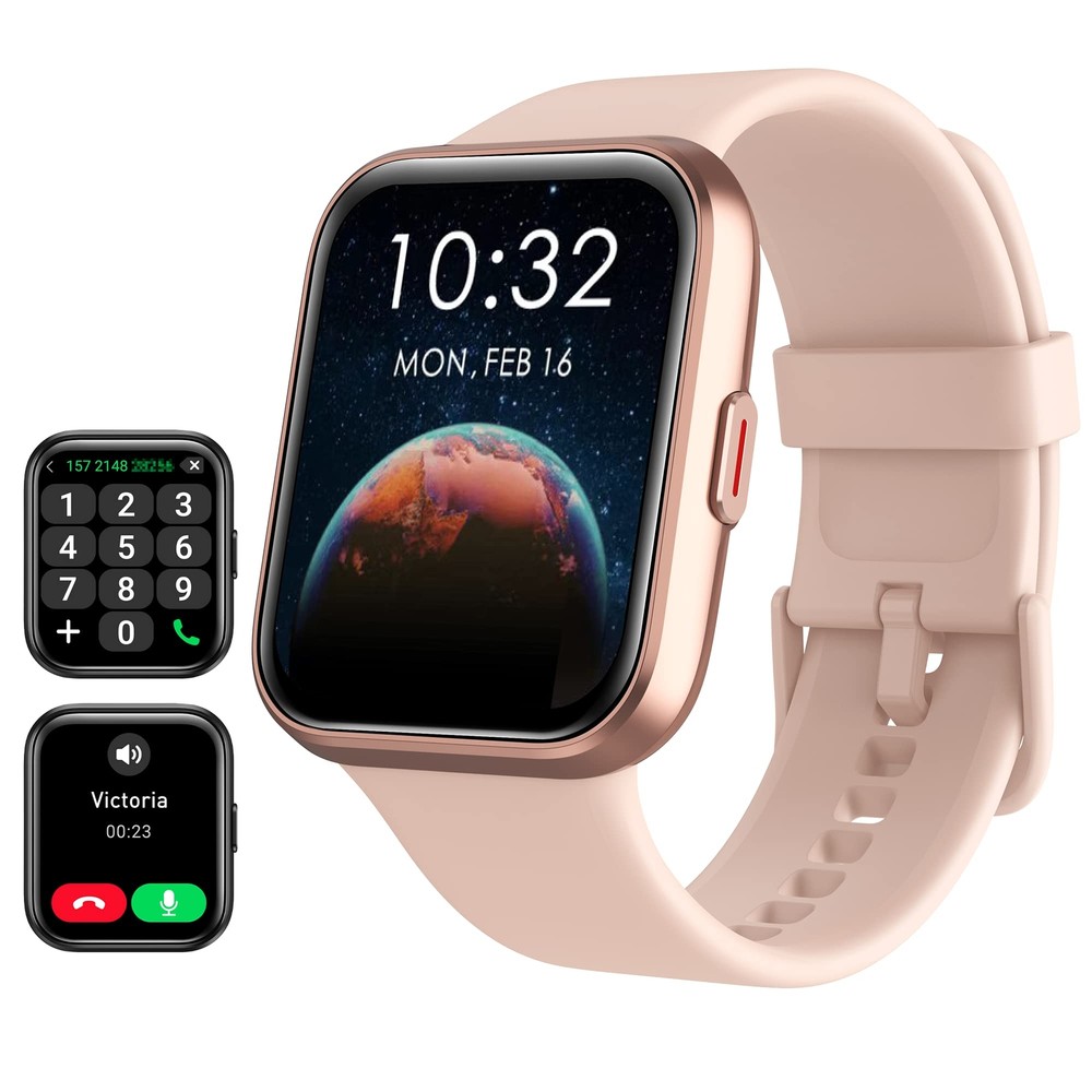 Smart Watch for Women with Alexa 1.8 Touch Screen Fitness Tracker Android iPhone Compatible