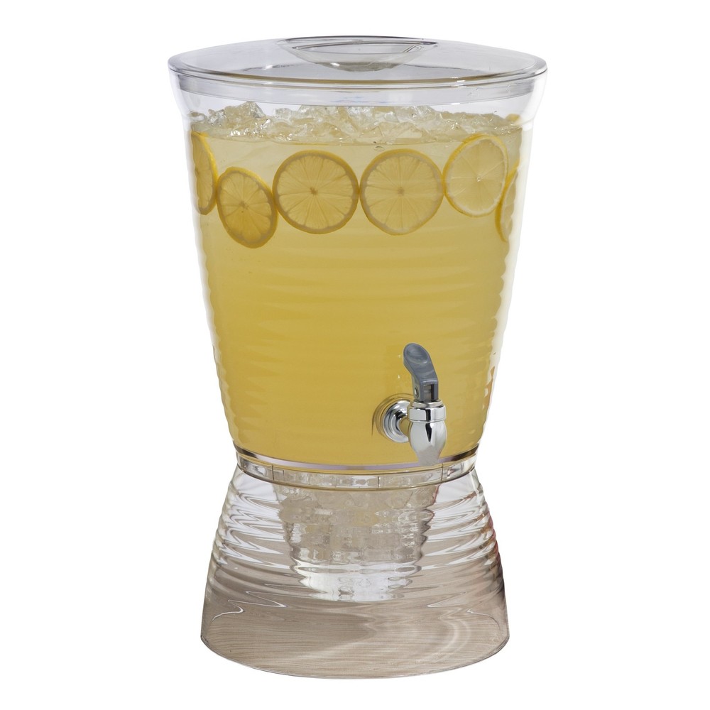 Bark Beverage Dispenser, 2.5 Gallon, Clear, (Pack of 1)