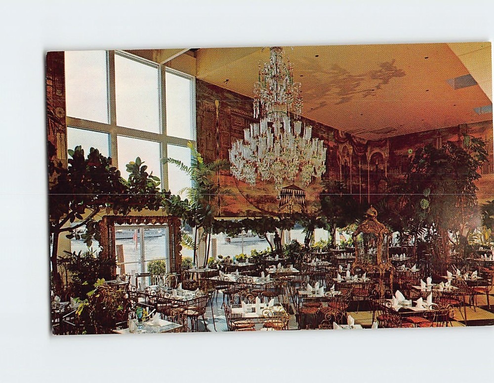 Postcard Creighton's Restaurant Fort Lauderdale Florida 33304 USA North America