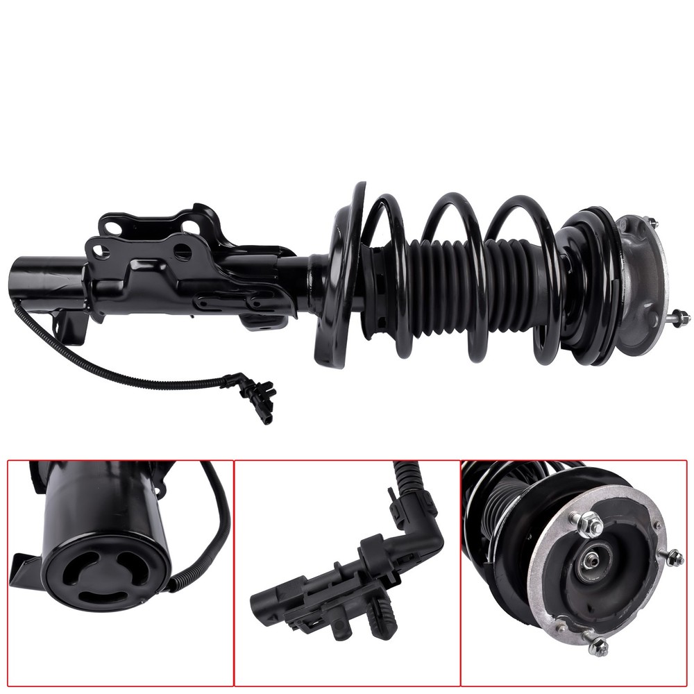 Front Right Shock Strut Coil Spring Assembly with Electric Fits for Cadillac ATS