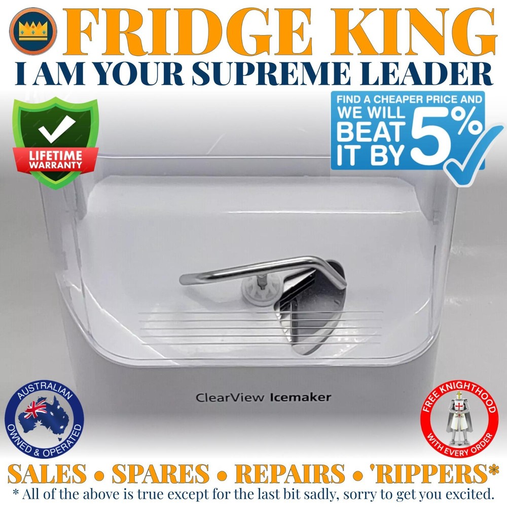 DA63-04359A Samsung fridge freezer cover crusher bucket ice auger mixer maker