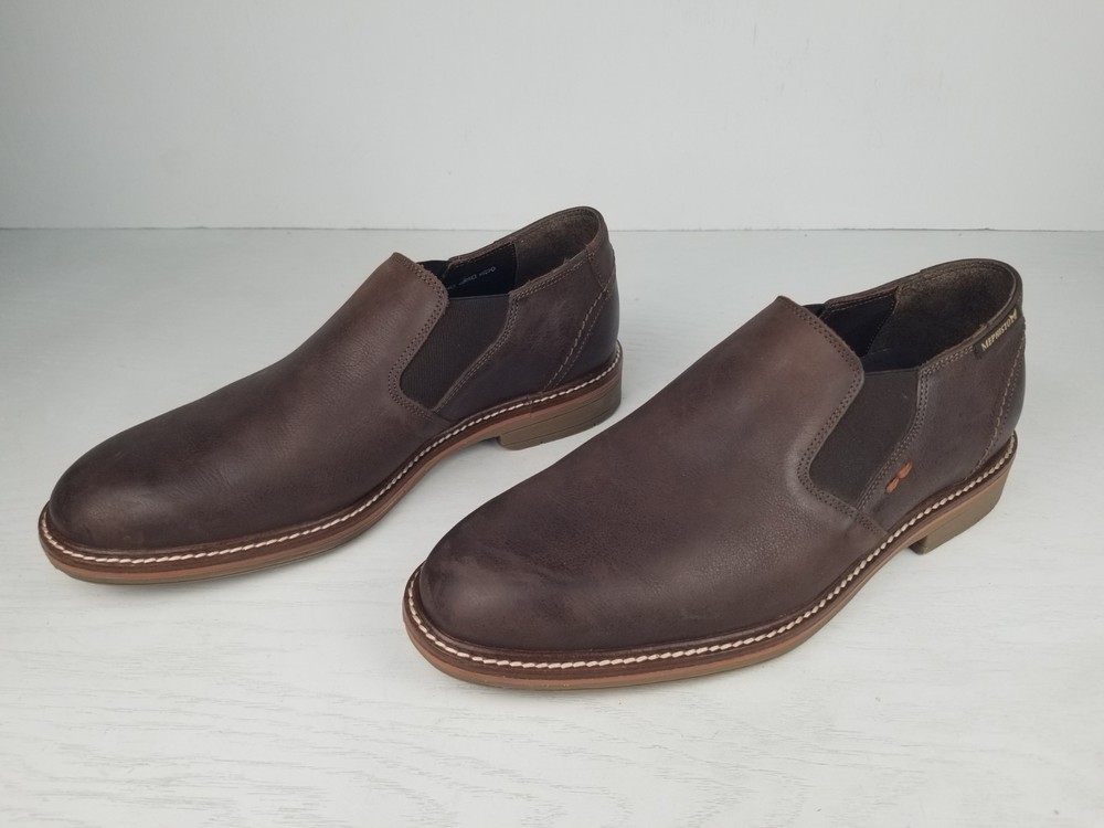 Mephisto Mens Leather Air Jet Shoes Size 7 Made In Portugal 313430 Slip On