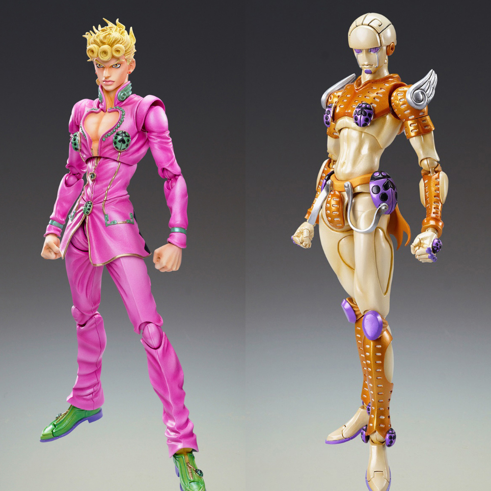 Super Action Statue JoJo Part 5 Giorno & Gold Experience G.E Figure Set F/S