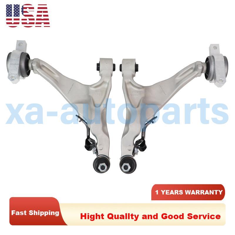 Pair Front Lower Control Arms Left+Right for Infiniti RWD Q70 M37 M56 3.7L 5.6L