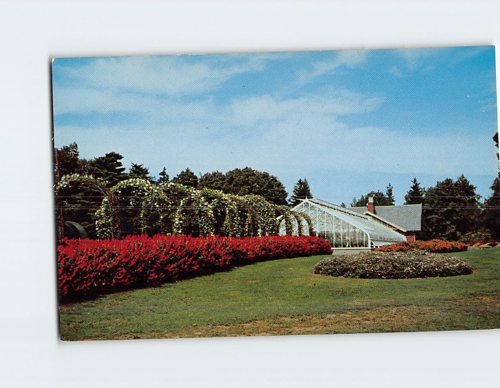 Postcard Garden in Beardsley Park Bridgeport Connecticut USA