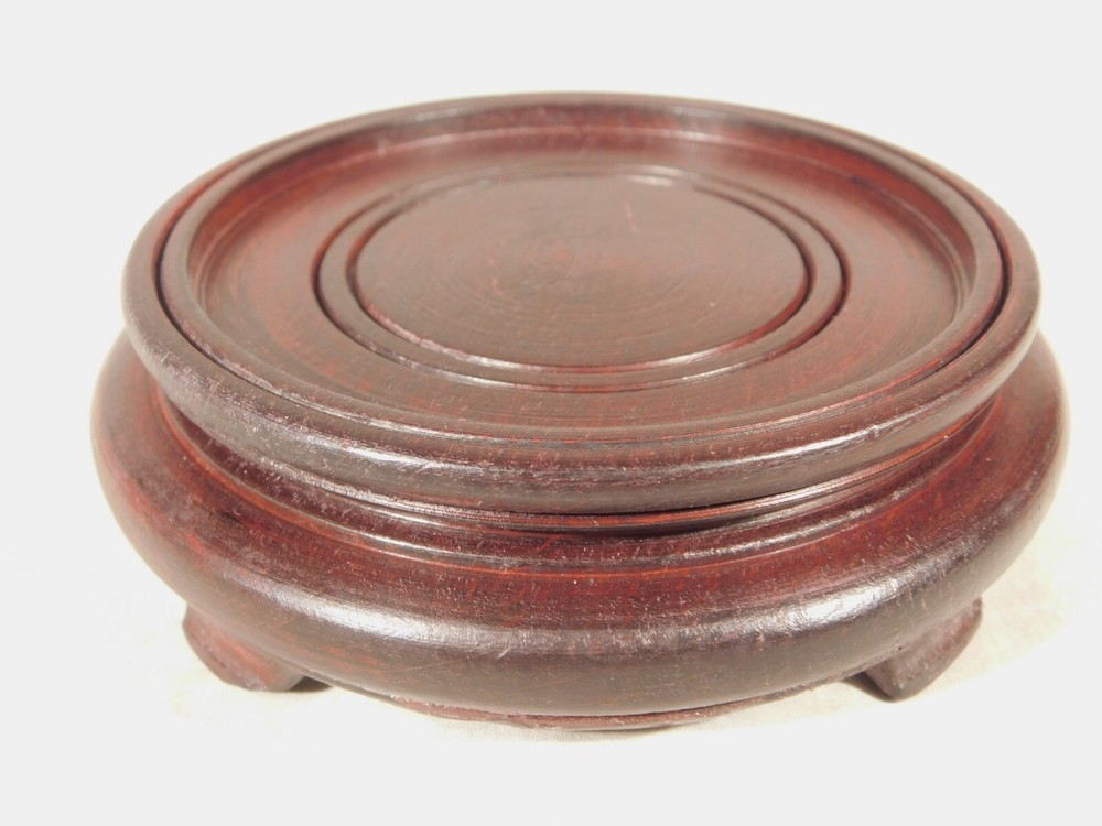 Solid Wood Display Stand Decorative Medium Size Design