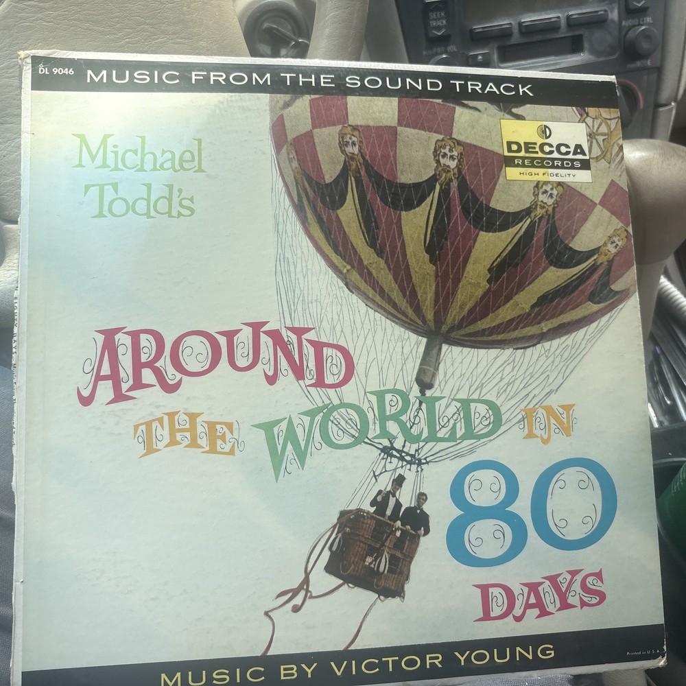 Michael Todd Around The World In Eighty Days Soundtrack   Record Album Vinyl LP