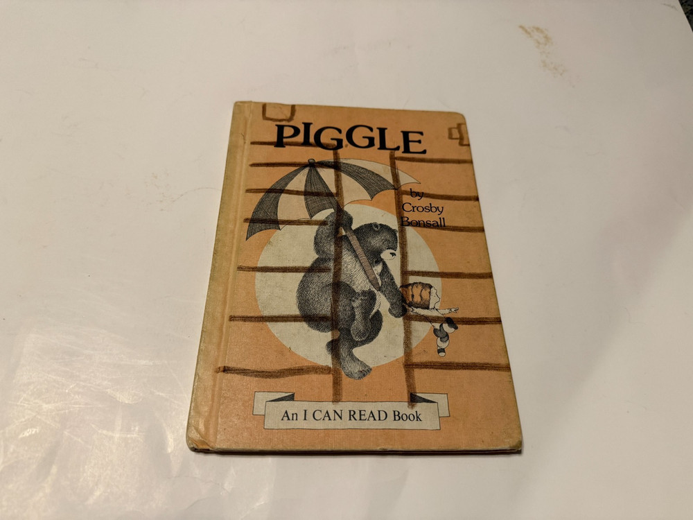 PIGGLE by Crosby Bonsall 1973 First Edition Weekly Reader Hardcover 