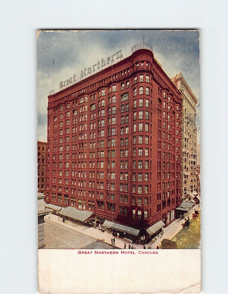 Postcard Great Northern Hotel Chicago Illinois USA