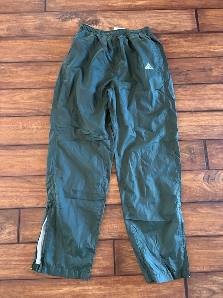 90s adidas Men’s Green Track Pants Size M Regular