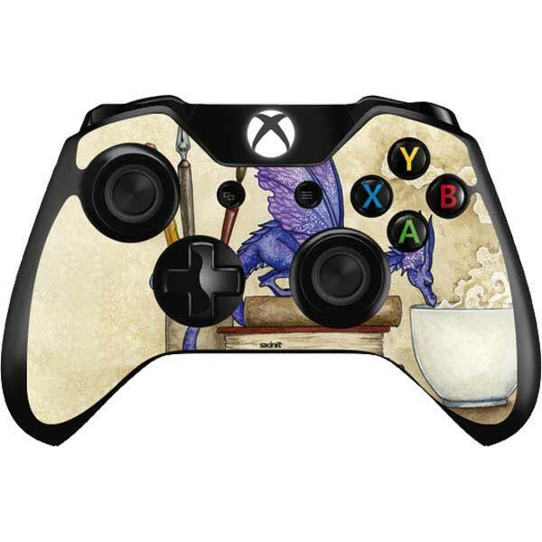 Fantasy & Dragons Xbox One Controller Skin - Whats in Here Coffee Dragon