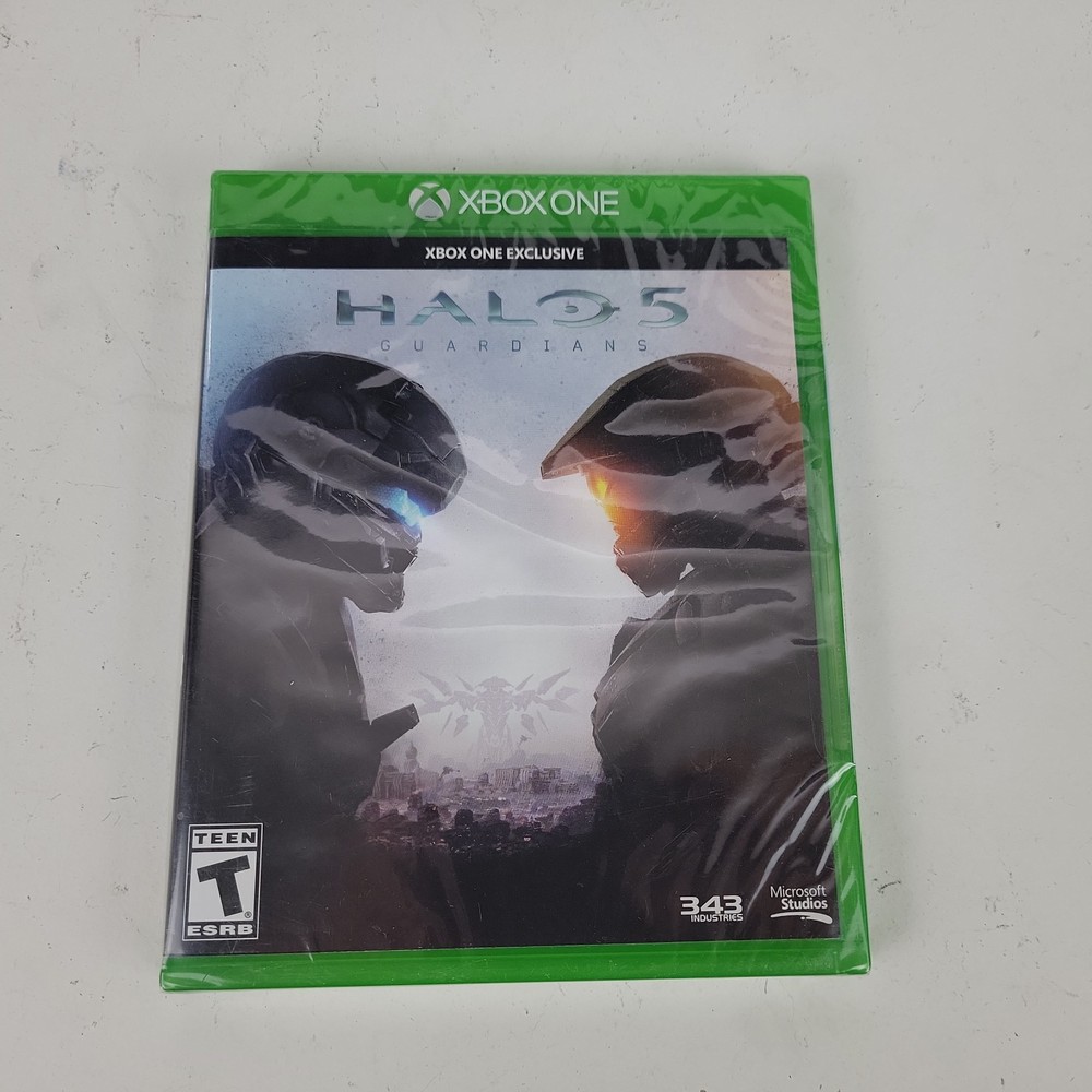[Sealed] Halo 5 Guardians (Microsoft Xbox One, 2015)New w/ Plastic Protector