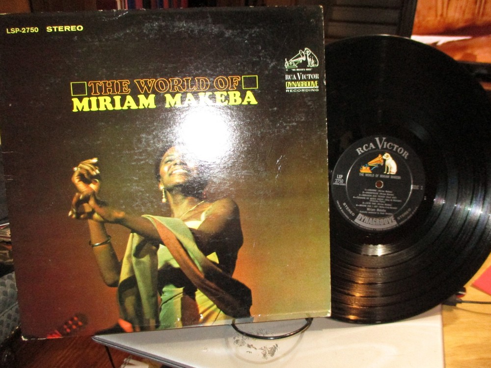 The World Of Miriam Makeba LP RCA Victor Records LSP-2750 Vintage 1963 NM-
