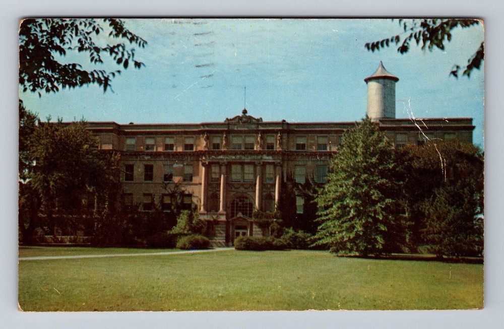 Iowa IA Ames Iowa State College Marston Hall Vintage Postcard