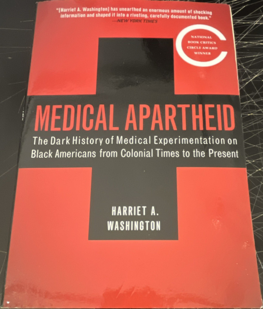 Anchor Books Medical Apartheid by Harriet A. Washington, Trade Paperback, Medic…
