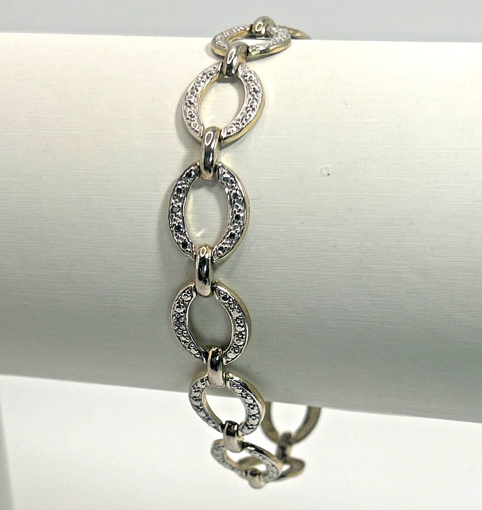 Solid .925 Sterling Silver 9 mm 7