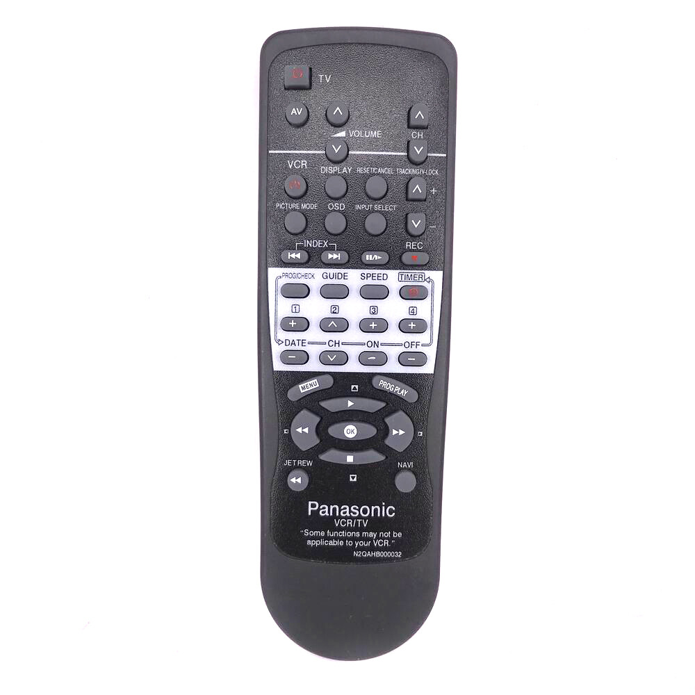 New Replacement N2QAHB000032 For PANASONIC Universal TV VCR Remote Control