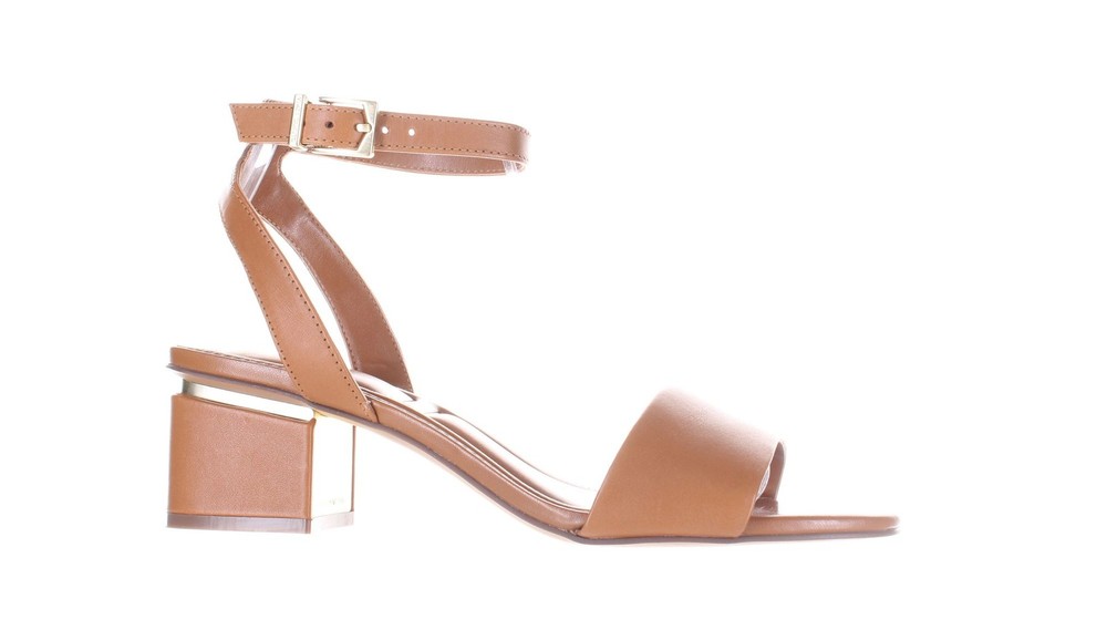 Vince Camuto Acaylee Brown Ankle Strap Heels Size 8 7814625