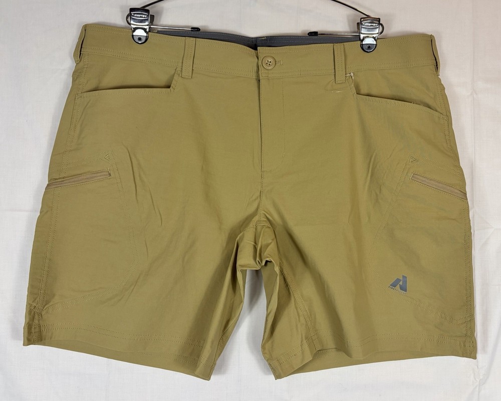 Eddie Bauer Active First Ascent Shorts 8” Inseam Brown Men’s Size 44