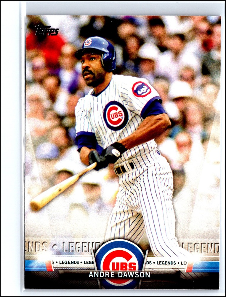 Andre Dawson 2018 Topps Salute Series One #TS-43 Chicago Cubs Card
