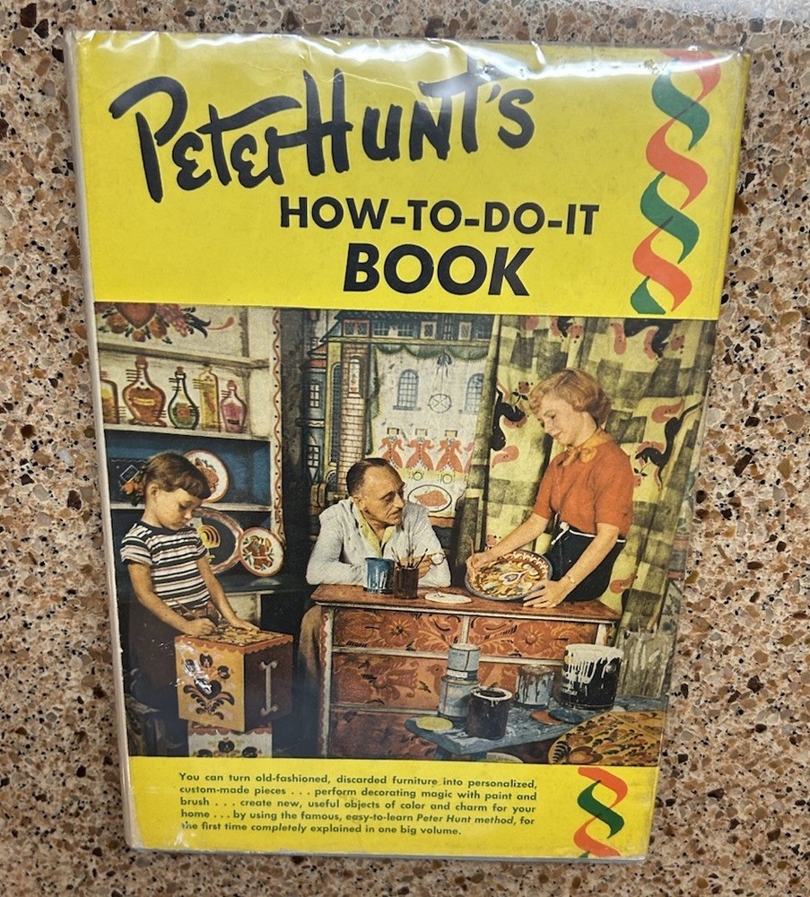 Peter Hunt’s How-to-Do-it Book 1952 HC DJ; See Pictures!