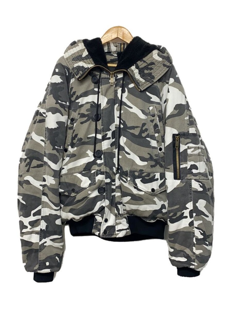 Project G/R Oversized N2B Jacket Flight Jacket/1/Gry/Camouflage// 30101