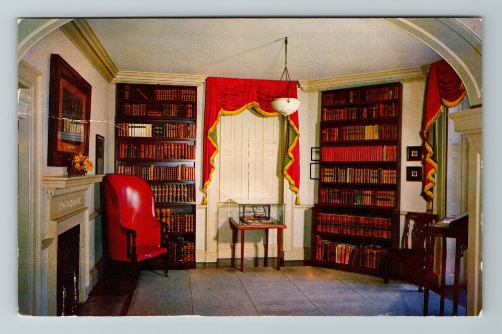 Charlottesville VA-Virginia Monticello Thomas Jefferson Vintage Postcard