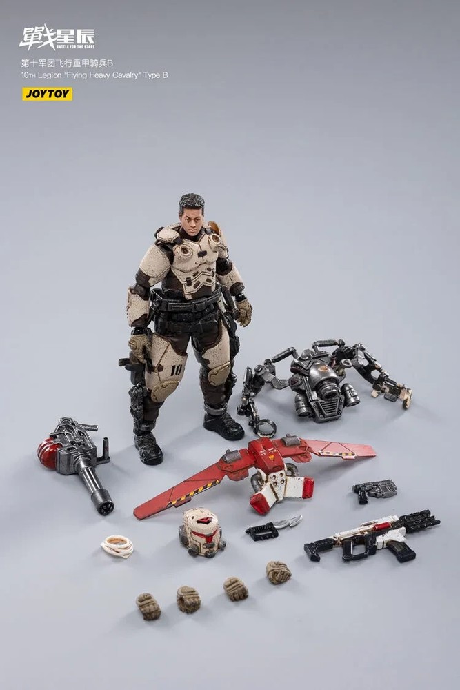 JoyToy 10th Legion Flying Heavy Cavalry Type B - 1/18 3.75
