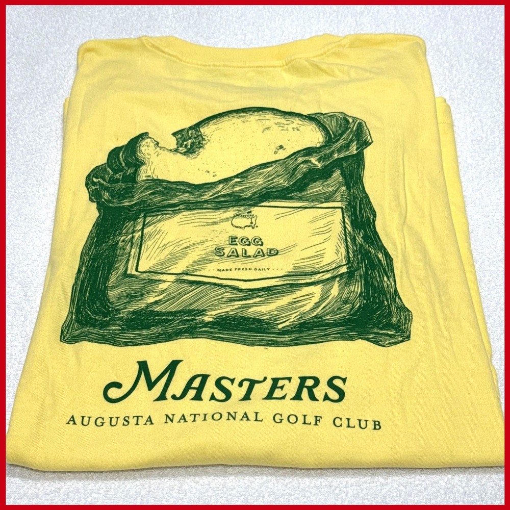 HOT 2026 - Masters Egg Salad Sandwich Shirt Augusta National Golf Reprint Gildan
