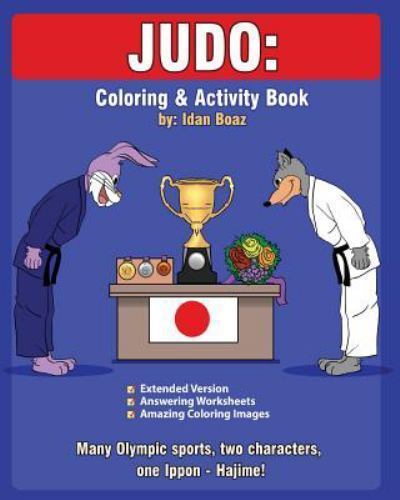 Judo Coloring and Activity Book, Paperback by Boaz, Idan, Like New Used, Free...