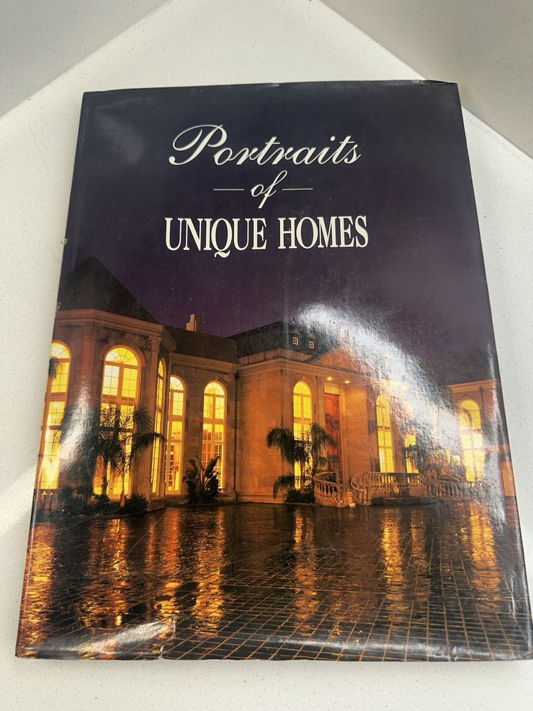 Portraits of Unique Homes Vol 1 1992 Luxury Architecture Interior Design HC