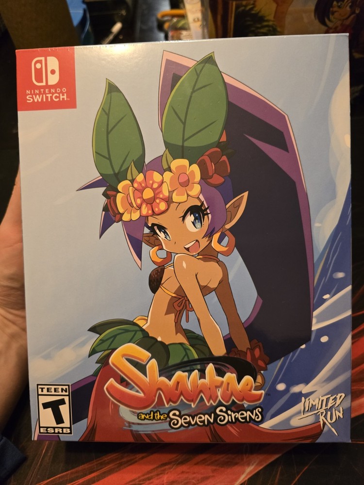 Limited Run Games Shantae and the Seven Sirens Collector's Ed. (Switch) NEW