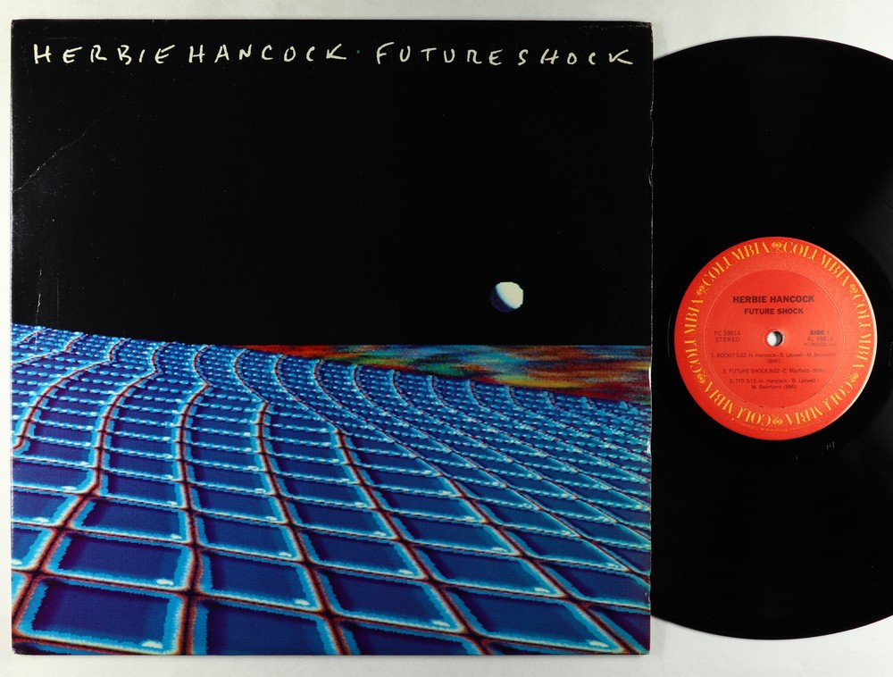 Herbie Hancock - Future Shock LP - Columbia VG++