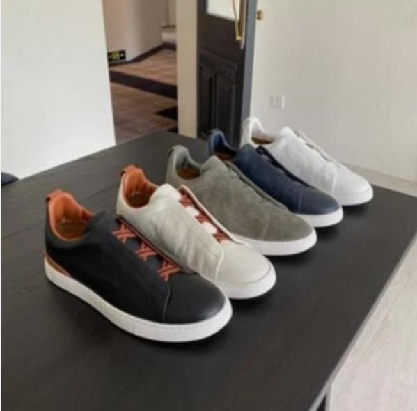 Men's leather breathable sneakers Size 39-45