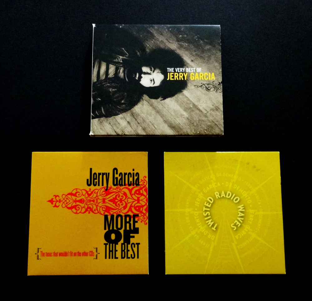 Best of Jerry Garcia Twisted Radio Waves Bonus CD 4-Disc Set Grateful Dead
