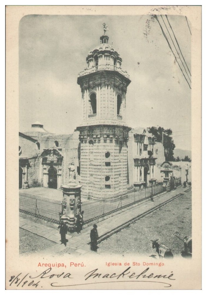 S234/Arequipa Peru Postcard 1904