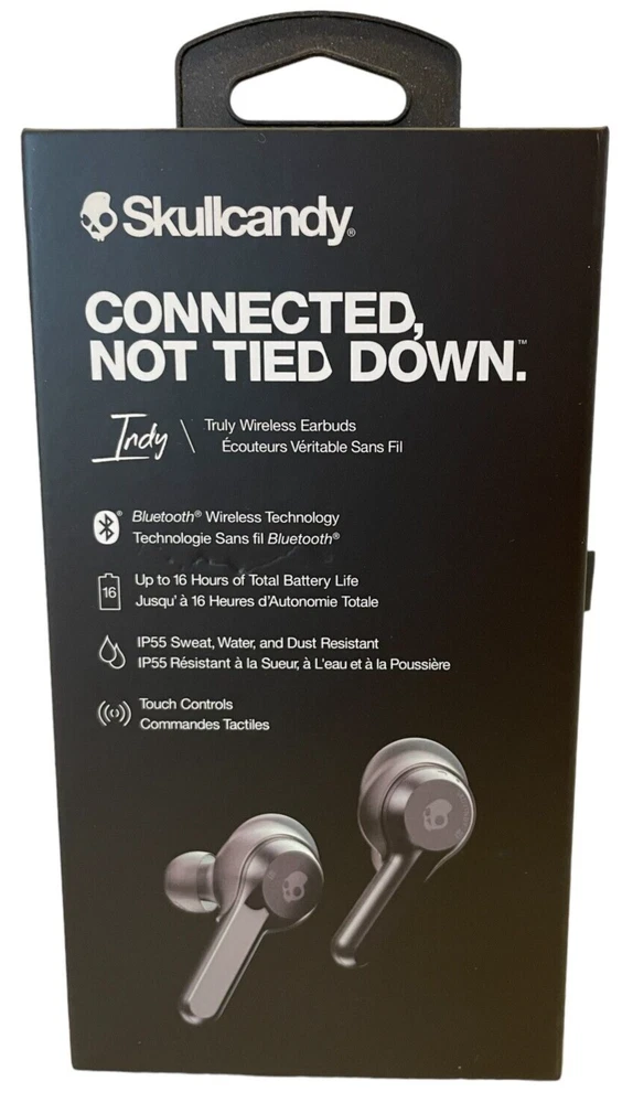 Skullcandy - Indy True Wireless In-Ear Headphones - Black S2SSW-M003