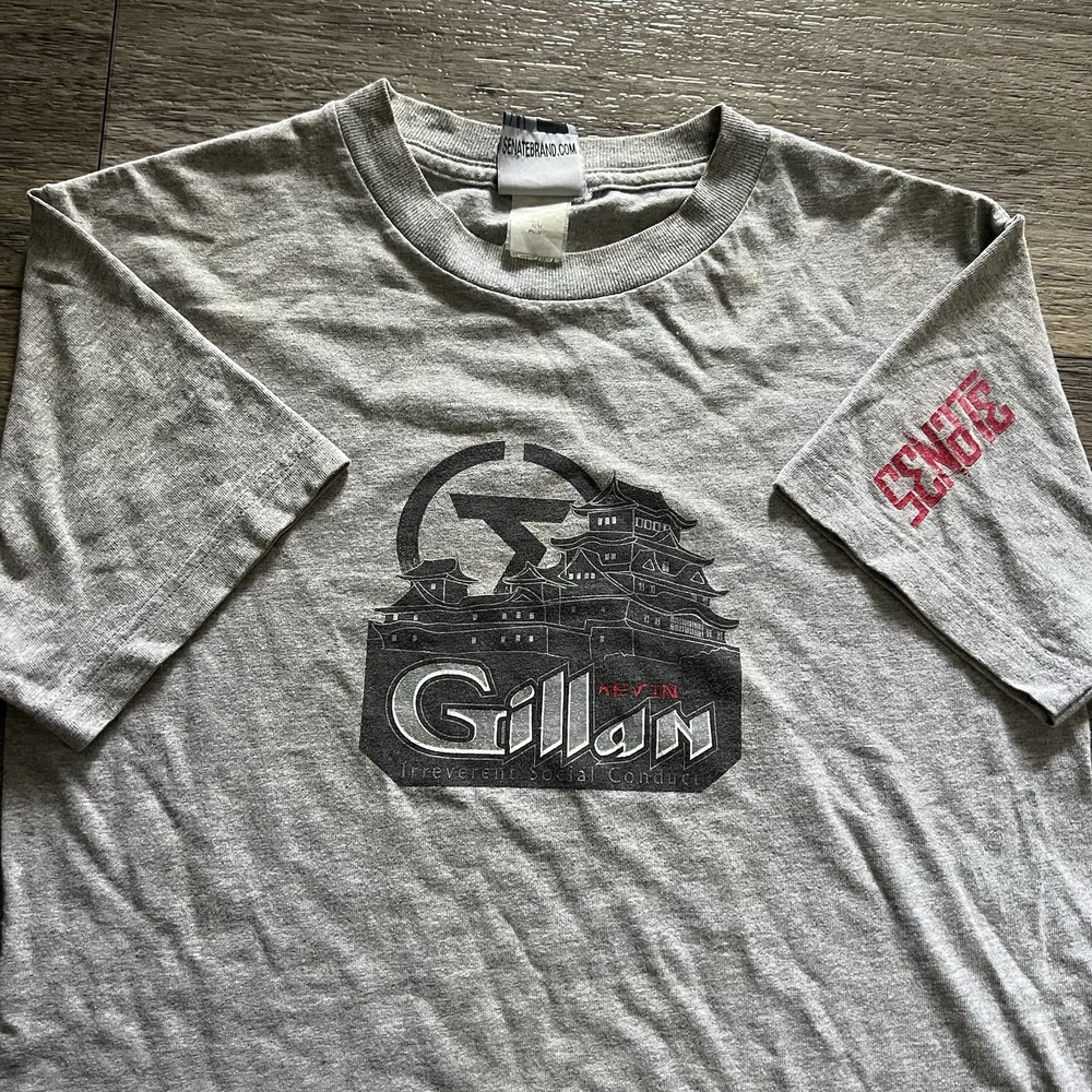 VTG Kevin Gillan Senate Skate tee shirt men’s size S/M